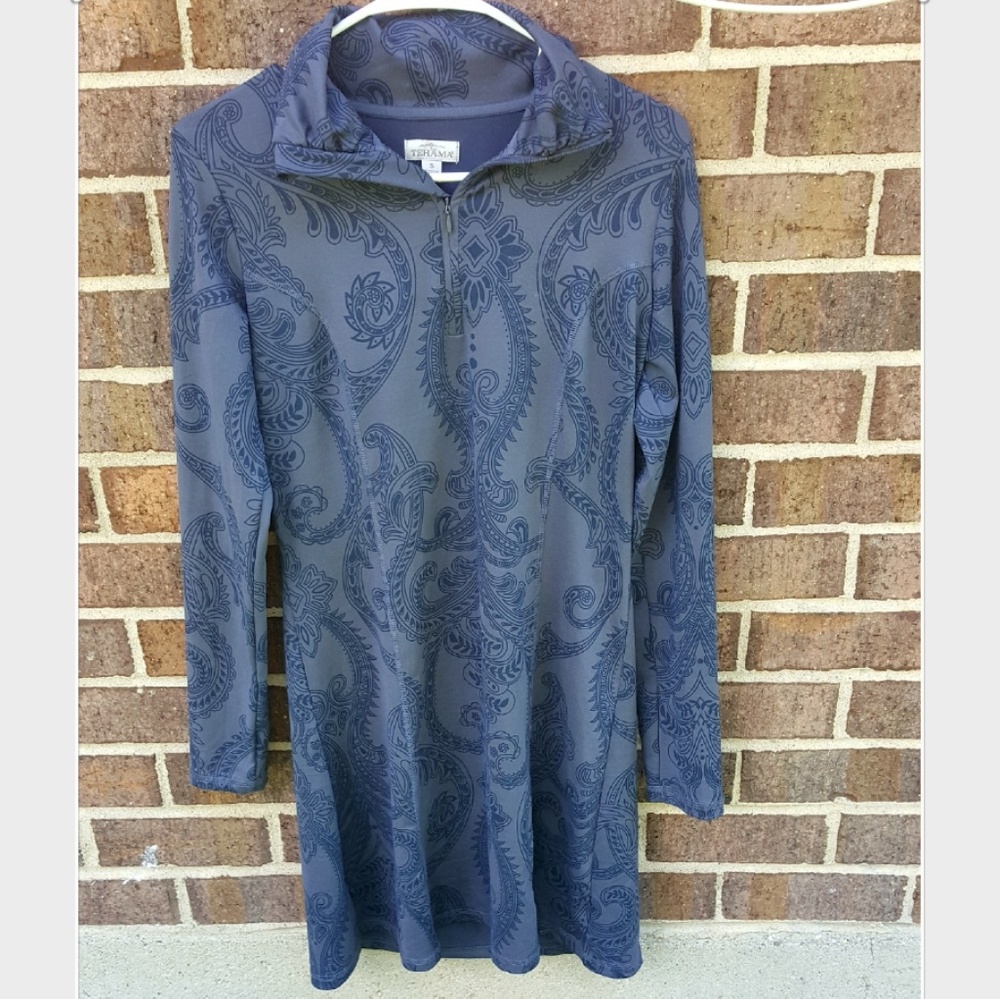 Tehama Athletic Long Sleeve Grey with India Dress